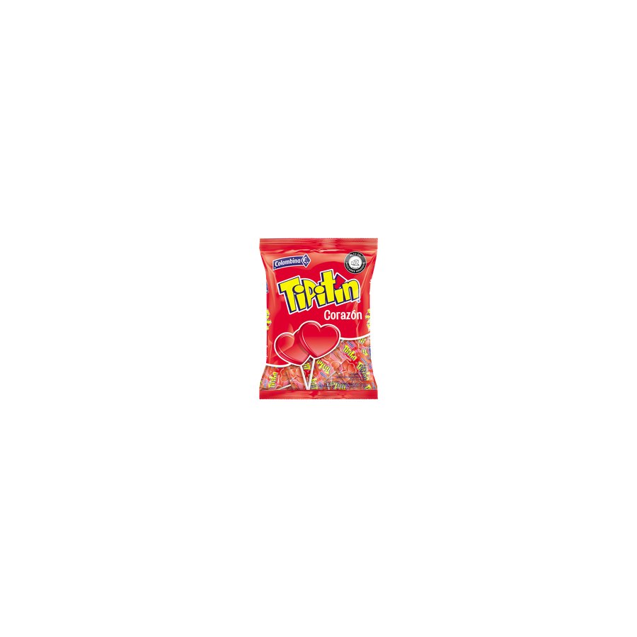 Bolsa de chupetas con forma de corazón