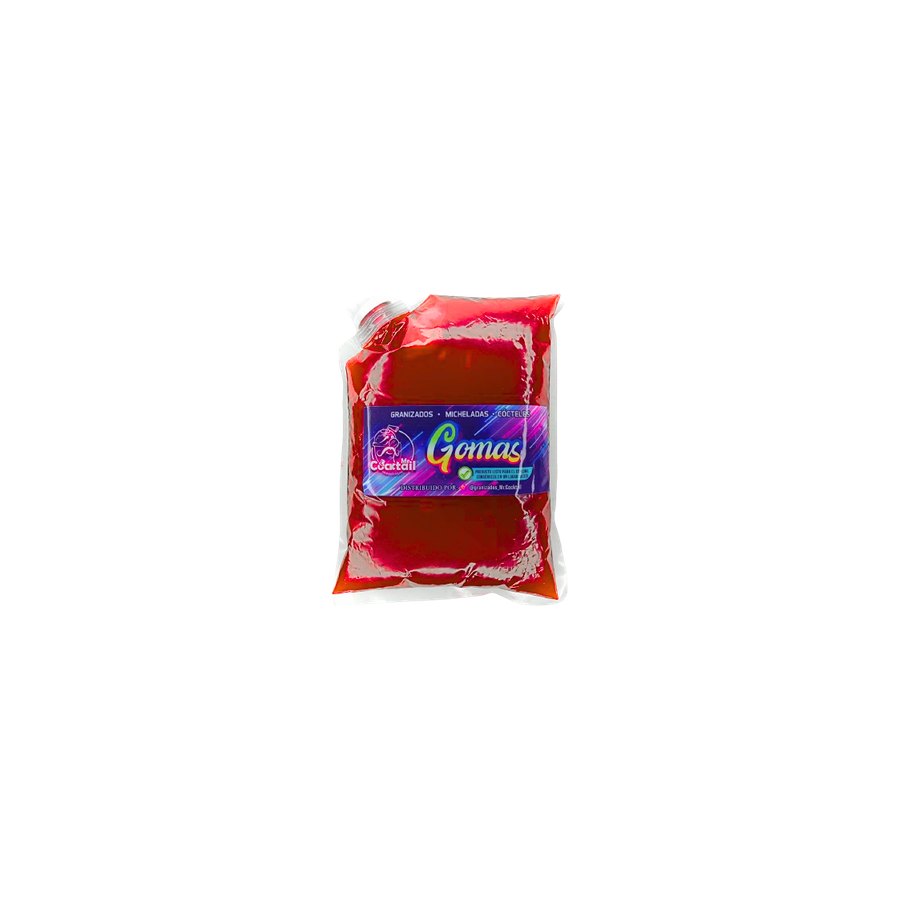 Bolsa de goma micheladora sabor cereza