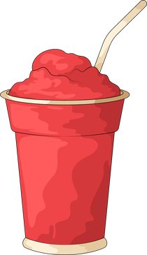 Vaso de granizado sabor Sandía Boom