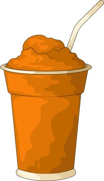 Vaso de granizado sabor Maracumango